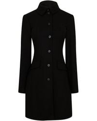 BOSS - Overcoat - Lyst