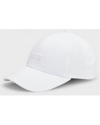 BOSS - Zed Cotton-Twill Six-Panel Cap With Embroidered Logo Nos - Lyst