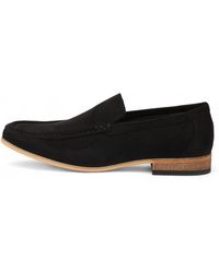 Infinity Leather - Suede Loafers Lightweight Slip-On Casual Shoes Faux Leather - Lyst