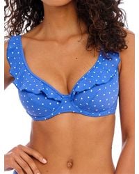Freya - Jewel Cove High Apex Bikini Top - Lyst