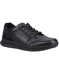 Hush Puppies - Joseph Leather Trainers (Light) - Lyst