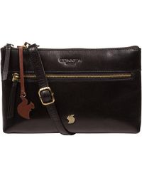Conkca - 'Minnow' Leather Cross Body Clutch Bag - Lyst