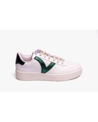 Victoria - Madrid Faux Leather & Metal Trainers Botella - Lyst