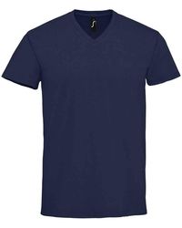 Sol's - Imperial V Neck T-Shirt (French) - Lyst