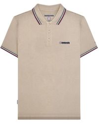 Lambretta - Twin Tip Polo Shirt /Moon/Ocean/Winter Bloom) Cotton - Lyst