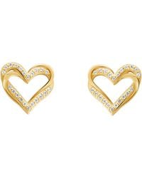 Orphelia - 'Cecilia' 925 Sterling Stud Earrings - Lyst