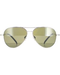 Serengeti - Aviator Shiny Polarized 555Nm Carrara Small Metal (Archived) - Lyst