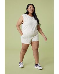 Mountain Warehouse - 'Lunar' Oversized Vest Casual Lightweight Stretchy Ladies Loose Fit Top Cotton - Lyst