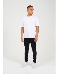 Brave Soul - Jean With Contrast Panels - Lyst