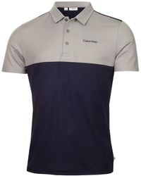 Calvin Klein - Jc Block Short Sleeve Performance Polo Shirt - Lyst