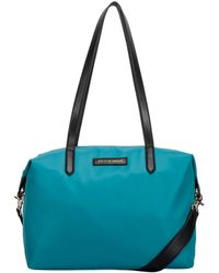 Smith & Canova - Nylon Zip Top Tote Bag - Lyst
