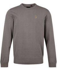 Luke 1977 - Gerard 3 Crew Neck Knitted Jumper - Lyst