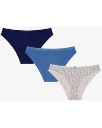 Penti - Fairy Lady Pointel Floral Slip Briefs - Lyst