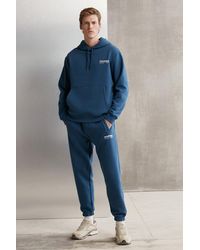 Grimelange - Printed Hooded Drawstring Sweatshirt - Lyst
