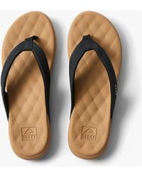 Reef - Cushion Melody Toe-Post Sandals/Tan - Lyst