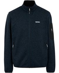 Regatta - Newhill Marl Full Zip Fleece Jacket (Moonlight Denim) - Lyst
