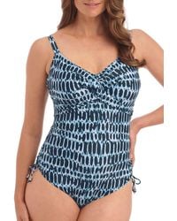 Fantasie - Kotu Twist Front Adjustable Leg Swimsuit - Lyst