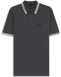 BOSS - Hbg Paddy Polo Shirt With Contrast Tipping - Lyst