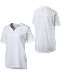 PUMA - Active Training Boyfriend T-Shirt Tee Top 515714 02 A3B - Lyst