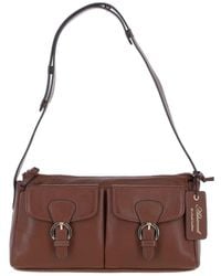 Ashwood Leather - 'Nevaria' Real Shoulder Bag - Lyst
