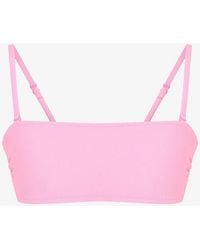 Penti - Missa Strapless Textured Bikini Top - Lyst