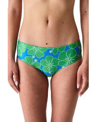 Penti - Beralis Floral Textured Mid Waist Bikini Bottom - Lyst