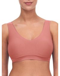 Chantelle - Softstretch V-Neck Jersey Crop Top - Lyst
