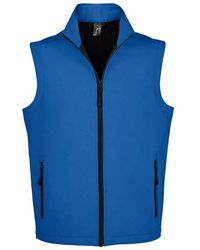 Sol's - Race Softshell Body Warmer (Royal) - Lyst