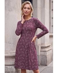 Roman - Side Detail Short Dress - Lyst
