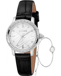 Just Cavalli - Jc1L336L0015 Ladies Euforia Snake Watch And Bracelet Gift Set - Lyst