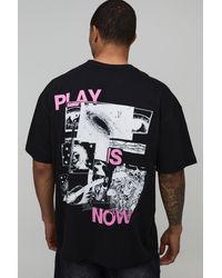BoohooMAN - Oversized Ed Sheeran License Printed T-Shirt - Lyst