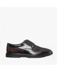 Silver Street London - Ruskin Leather Derby Shoes Oxblood - Lyst