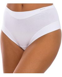 Janira - Cotton Band Invisible Slip Panties - Lyst