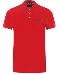 Aquascutum - Boxed Logo Polo Shirt Cotton - Lyst