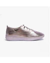 Lotus - Katya Ladies Bungee-Lace Trainers - Lyst