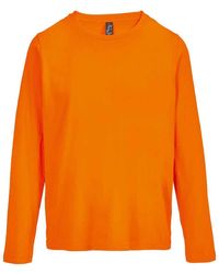 Sol's - Ladies Monarch Long-Sleeved T-Shirt - Lyst
