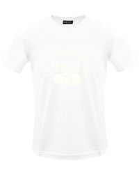DIESEL - Monotone Property Of Denim Division T-Shirt Cotton - Lyst