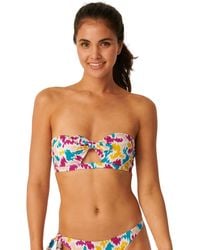 Sloggi - 10211215 Shore Fancy Guppy Bandeau Bikini Top - Lyst