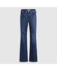 Levi's - Levi's High Rise Flared Five Pocket Jeans - Lyst