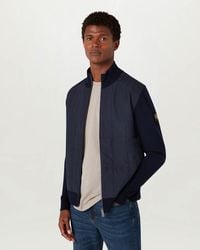 Belstaff - Kelbrook Merino Wool Zip Cardigan - Lyst
