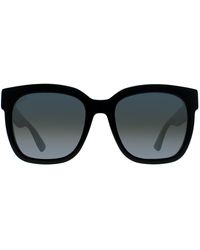 Gucci - Square With And Glitter Gradient Gg0034Sn Sunglasses - Lyst