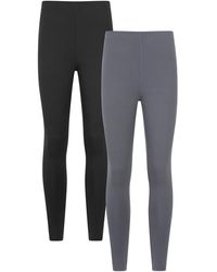 Mountain Warehouse - Leggings 2Er-Pack Für Damen /Schwarz) - Lyst