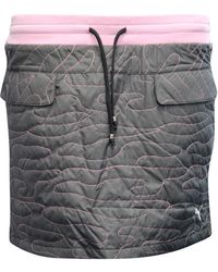 PUMA - Sports Lifestyle Tennisrok Voor Vrouwen Grijs Roze 903797 01 - Lyst