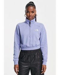 The North Face - 1/4 Zip Fleece Sweat - Lyst