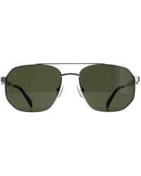 McQueen - Pilotenbrille Grün Am0458S - Lyst