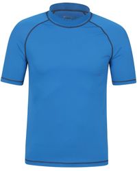 Mountain Warehouse - Uv Rash Vest Sun Protection Quick Drying Swimwear Stretchy Beach Surf Top - Lyst