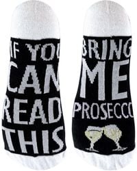 Sock Snob - If You Can Read This Socks Bring Me Prosecco - Lyst