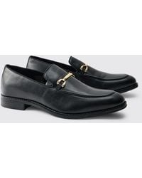 BoohooMAN - Pu Snaffle Loafer - Lyst