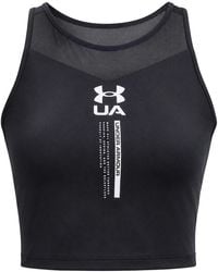 Under Armour - Iso-Chill Crop Top - Lyst