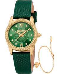 Just Cavalli - Jc1L360L0025 Ladies Sublime Animalier Watch And Bracelet Gift Set - Lyst